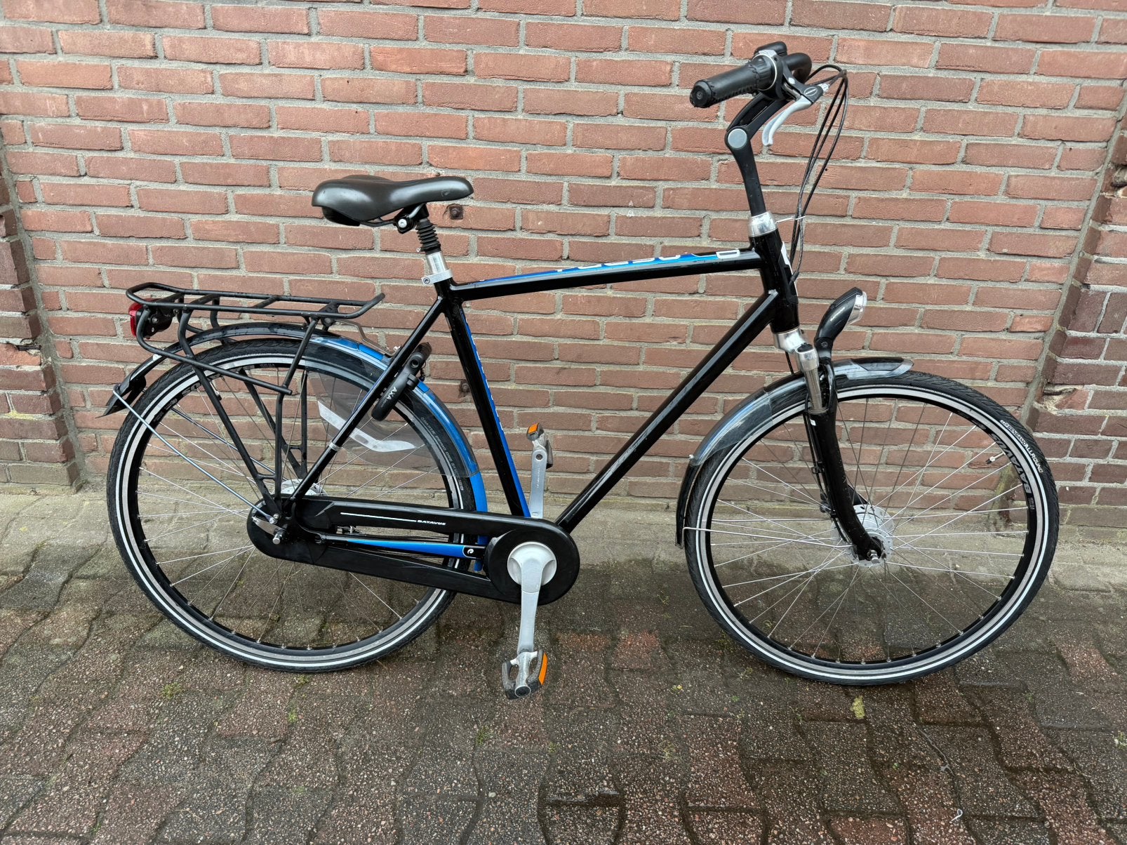 Te koop mooie batavus fuego herenfiets fiets, Fietsen en Brommers, Fietsen | Heren | Herenfietsen, Ophalen, Gebruikt, Versnellingen
