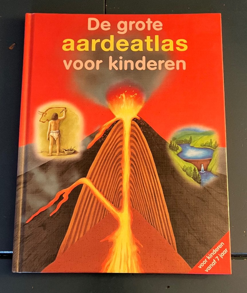 Hardcover Boek De Grote Aardeatlas voor Kinderen, Ophalen of Verzenden, Zo goed als nieuw, Non-fictie