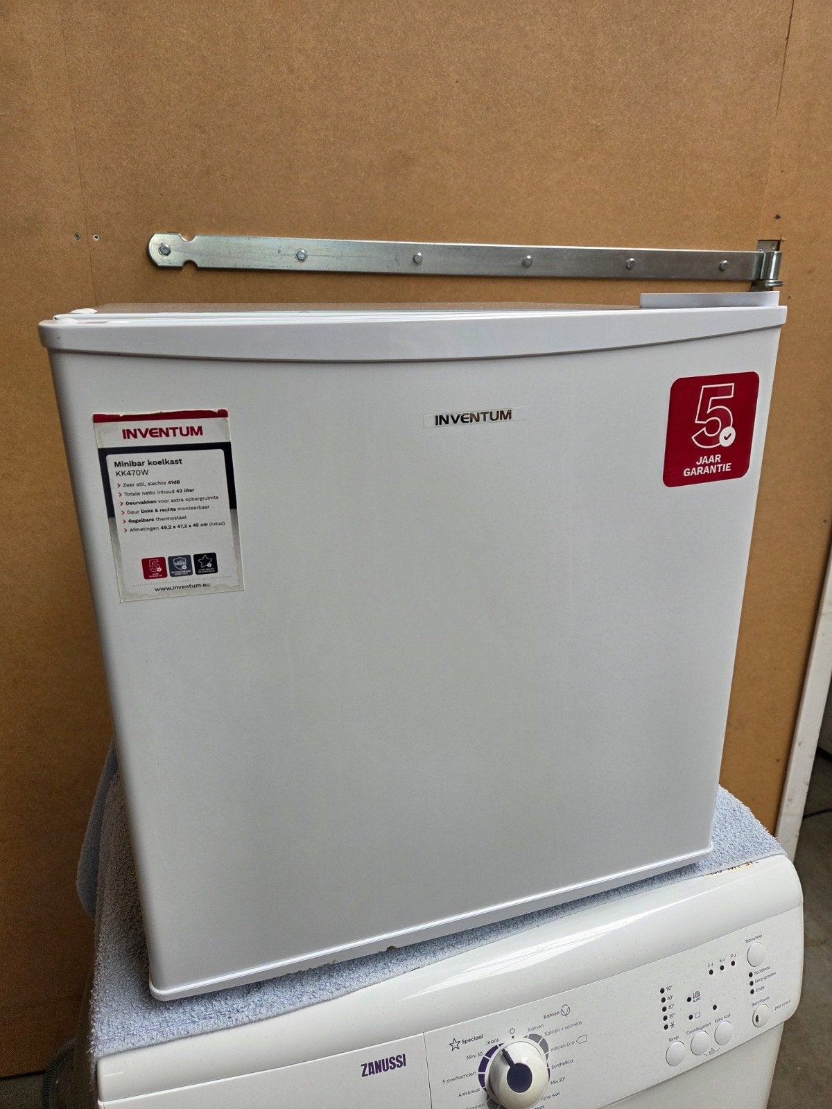 Inventum mini koelkast 43 ltr., Ophalen, Minder dan 85 cm, Minder dan 60 cm, Zo goed als nieuw