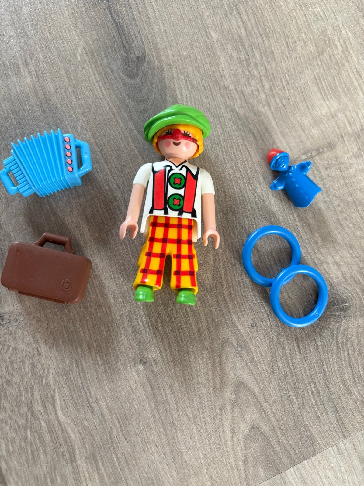 Playmobil figuur met accessoires cliniclown, Ophalen of Verzenden, Gebruikt, Jongen of Meisje
