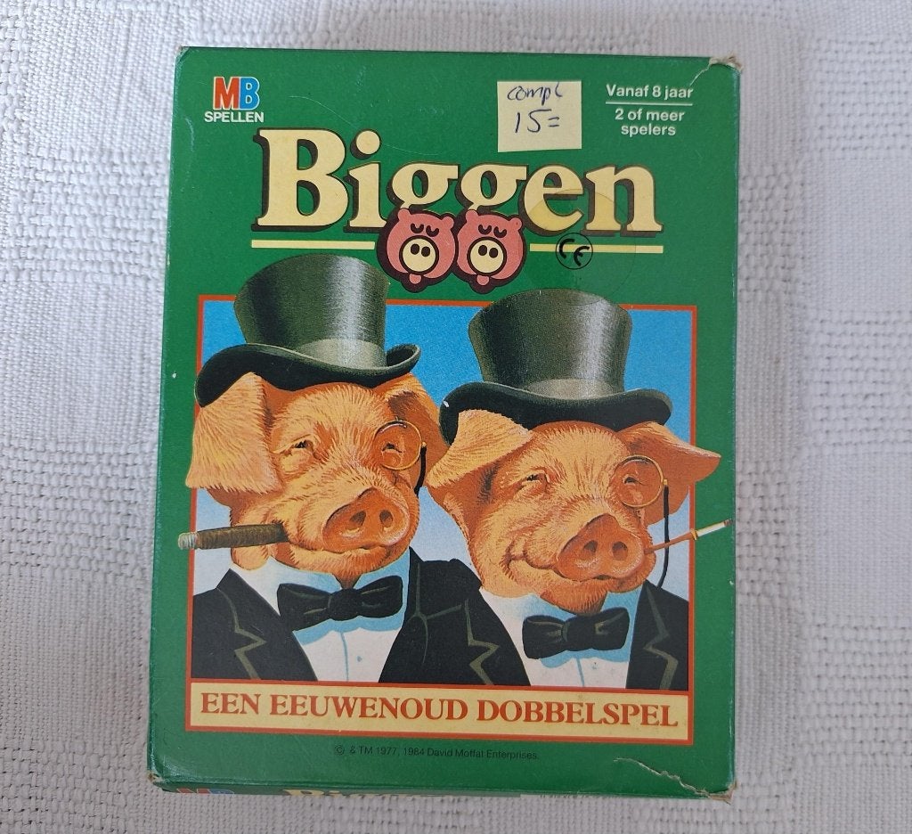 Biggen, Een of twee spelers, Ophalen of Verzenden, Gebruikt