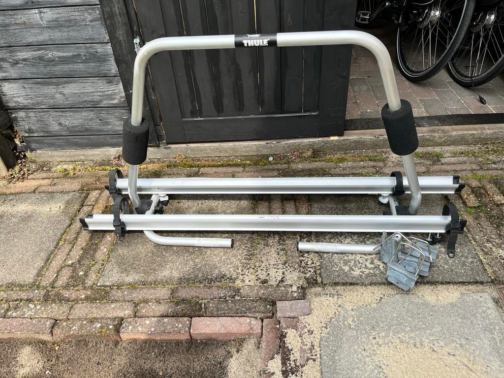 Thule Fietsendrager voor dissel - 2 fietsen, Ophalen, 2 fietsen, Gebruikt, Fietsendrager-accessoire