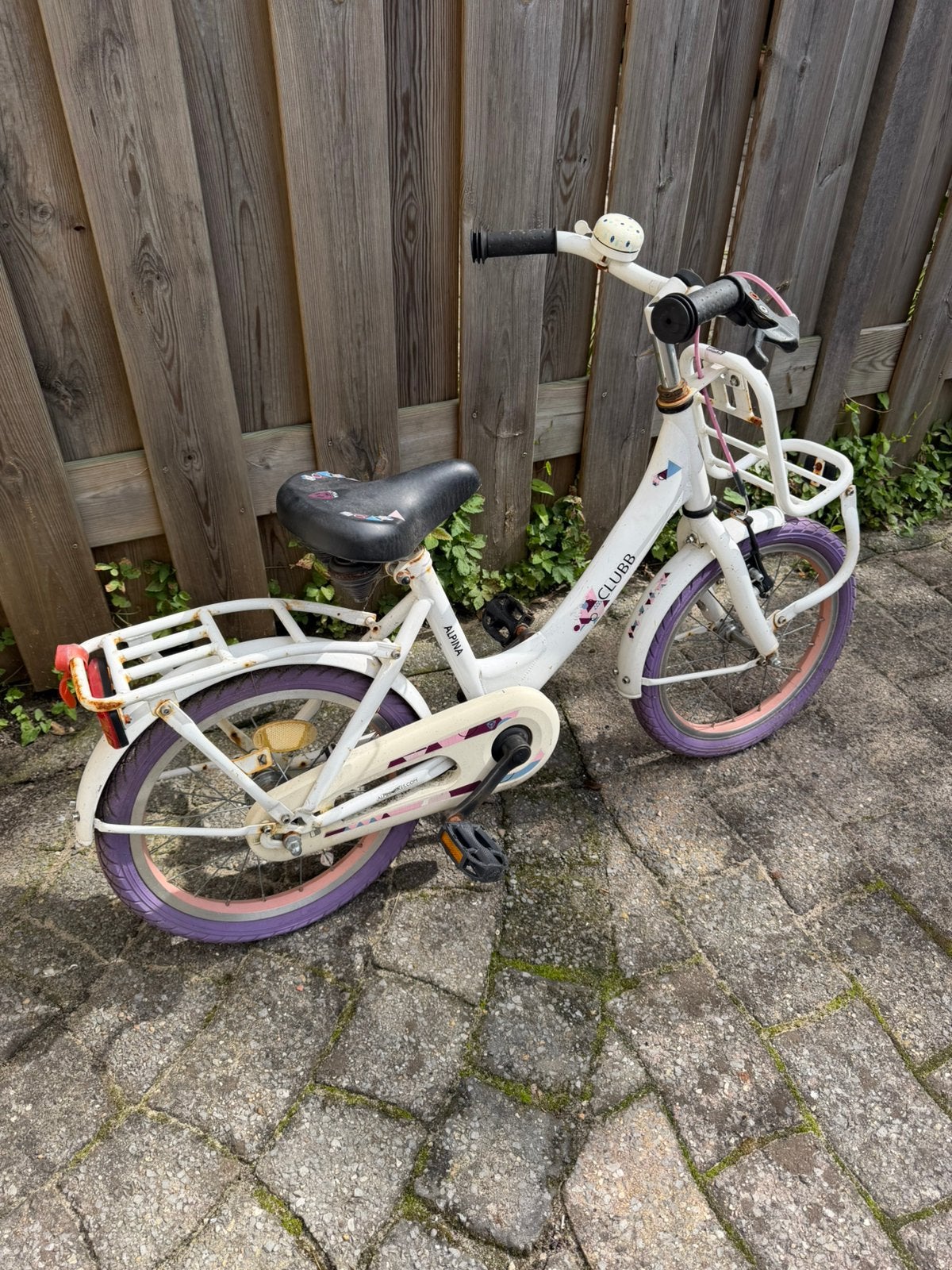 Alpina Meisje fiets 12 inch, Ophalen, Gebruikt, 14 inch of minder