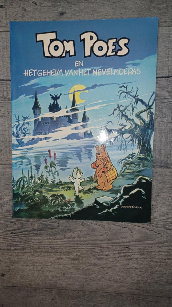 Tom Poes en het geheim van het Nevelmoeras Marten Toonder, Gelezen, Marten Toonder, Eén stripboek, Ophalen of Verzenden