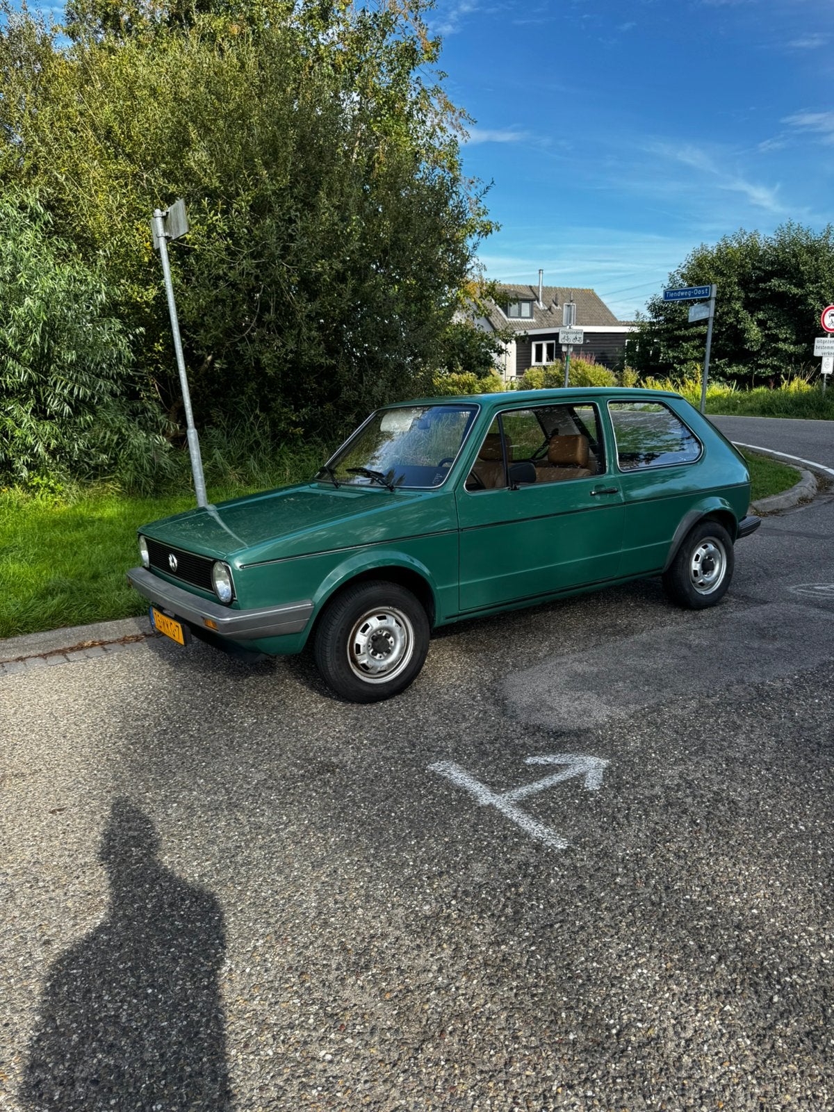 Volkswagen Golf 1.1 CL 37KW 1983 Groen, 4 cilinders, Handgeschakeld, 1000 kg, 375 kg