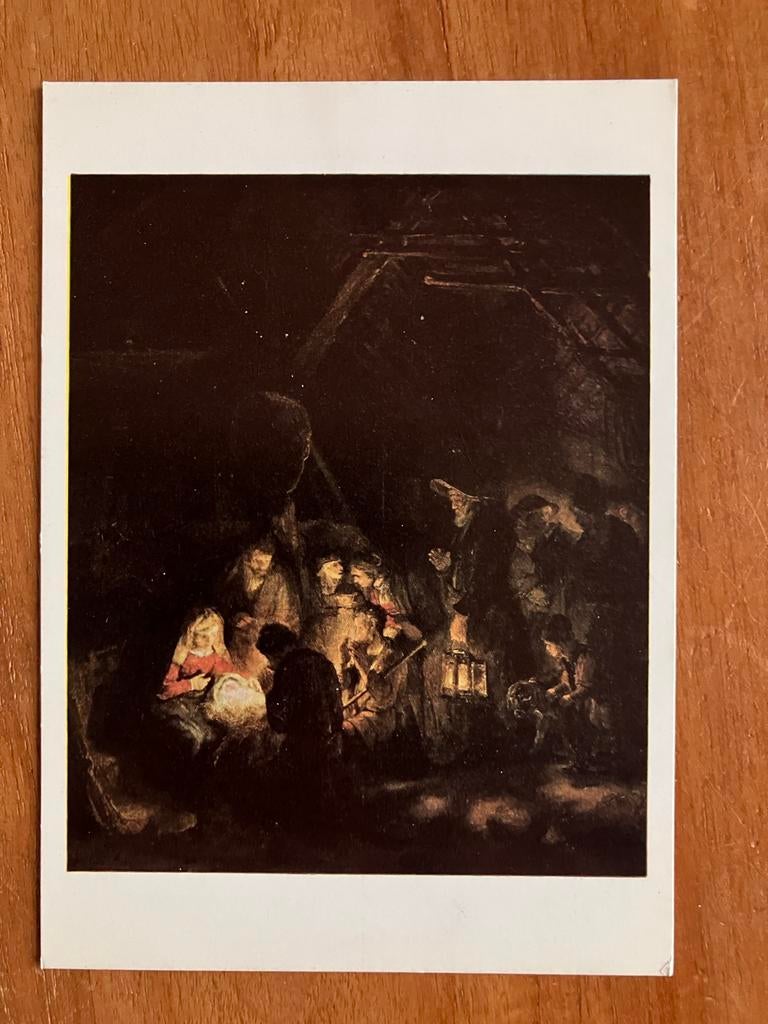 Rembrandt - De aanbidding der herders, Verzamelen, Ophalen of Verzenden, 1980 tot heden, Ongelopen, Overige thema's