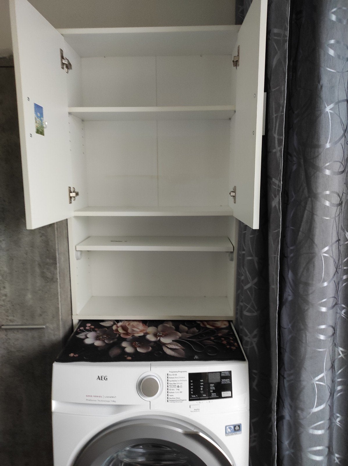 wasmachinekast, Ophalen