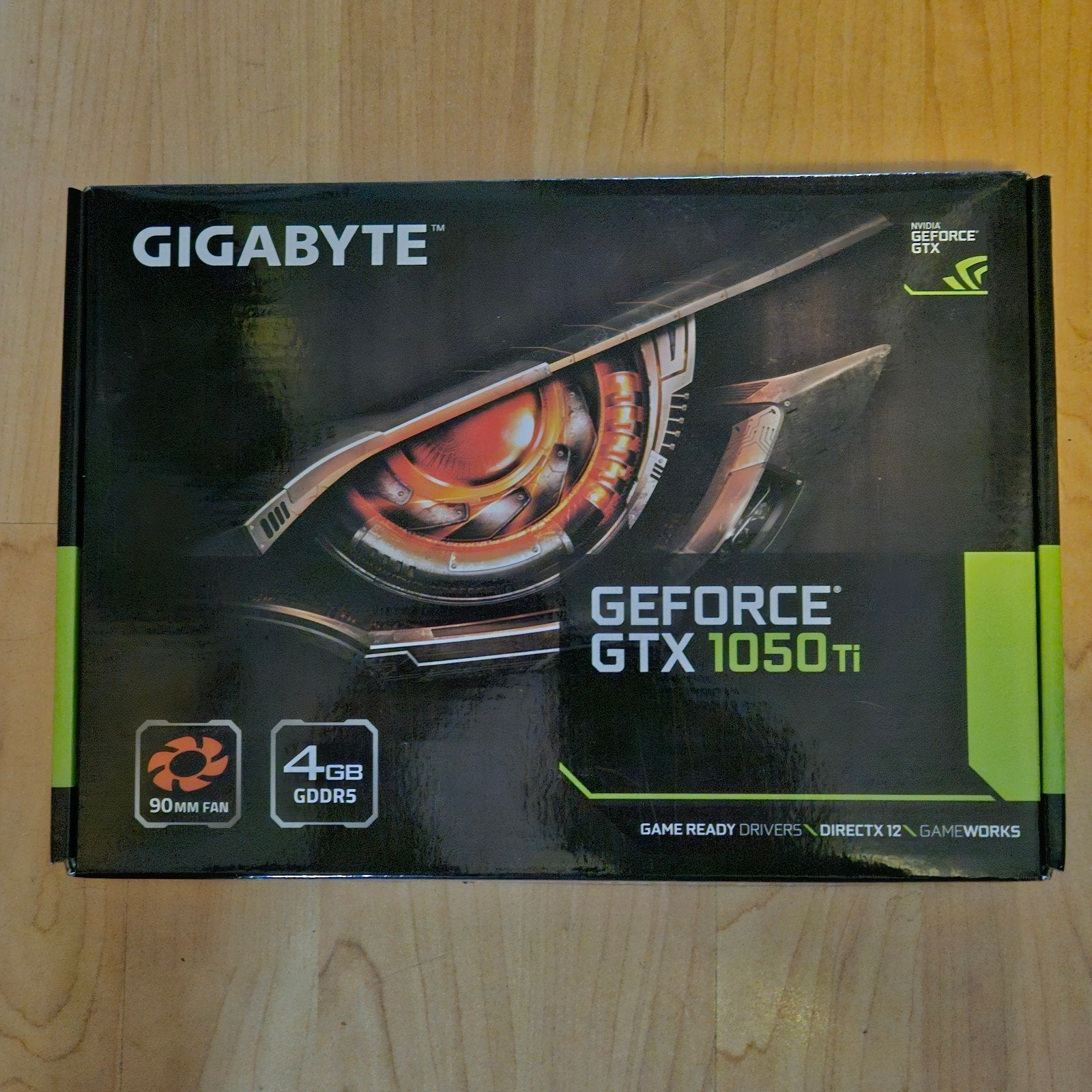 GIGABYTE GeForce GTX 1050 Ti 4GB GDDR5 Grafische Kaart, Computers en Software, Videokaarten, PCI-Express 3, HDMI, Ophalen of Verzenden