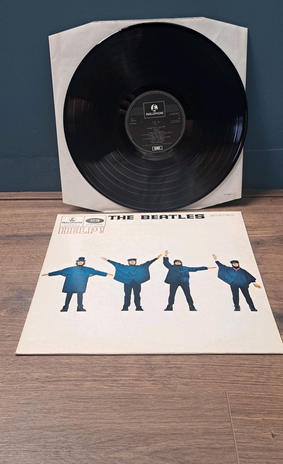 The Beatles - Help!, LP, Gebruikt, Pop, Originele persing
