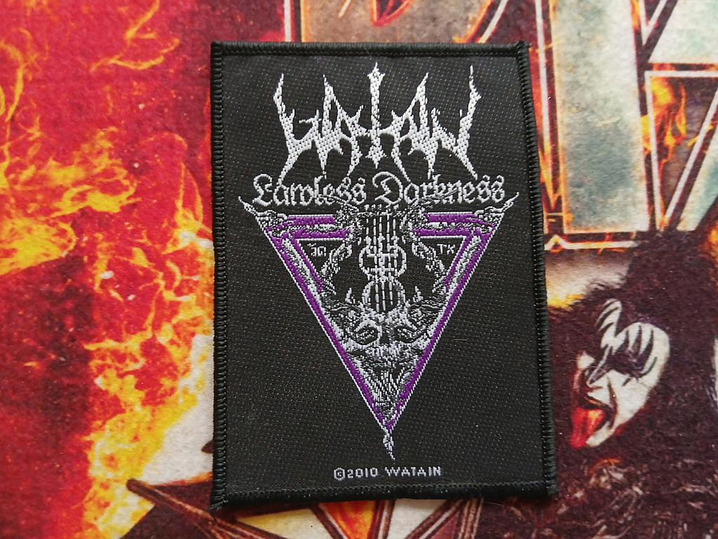 Watain mooie 2010 lawless darkness patch w50 metal BD, Verzenden, Nieuw, Kleding