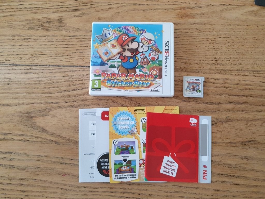 Paper Mario Sticker Star € 20,00, Avontuur en Actie, Verzenden, 1 speler, Zo goed als nieuw