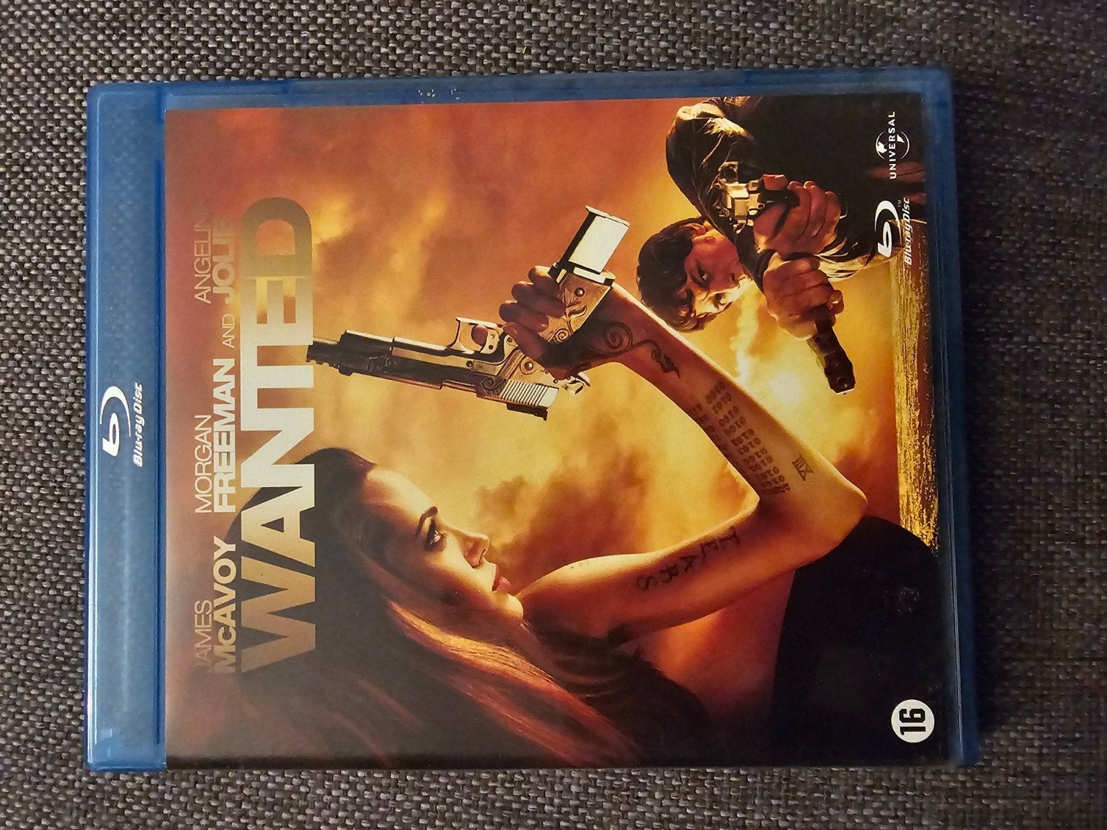 Wanted Blu-ray - Actie Thriller met Angelina Jolie, Vanaf 16 jaar, Film, Nederlands, Actie
