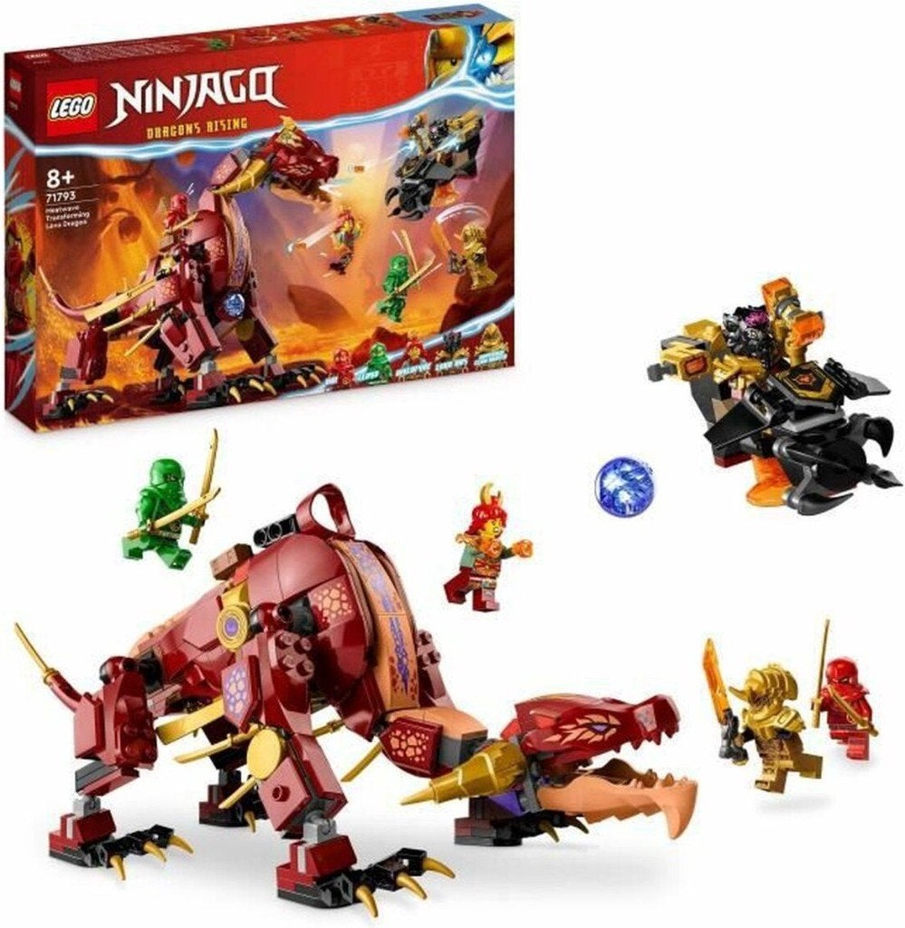 71793 LEGO NINJAGO: Heatwave Transformerende Lava Draak, Lego, Nieuw, Ophalen of Verzenden, Ongeopend/sealed