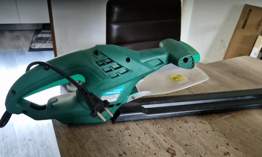Elektrische heggenschaar, Ophalen, Gebruikt, Elektrisch, Powerplus