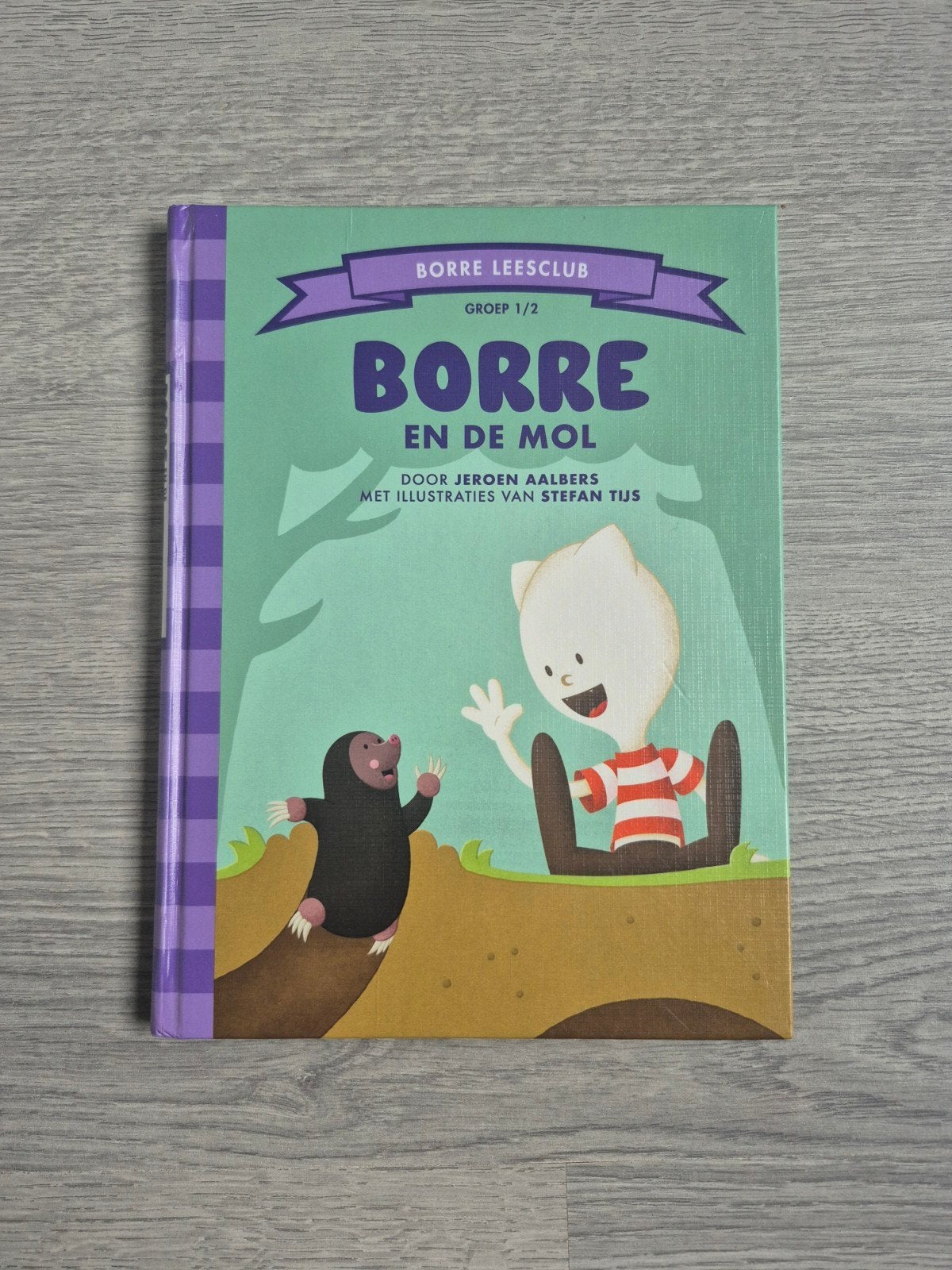 Borre en de Mol - Borre Leesclub Groep 1/2, Boeken, Ophalen of Verzenden, Zo goed als nieuw, Jeroen Aalbers, Fictie algemeen