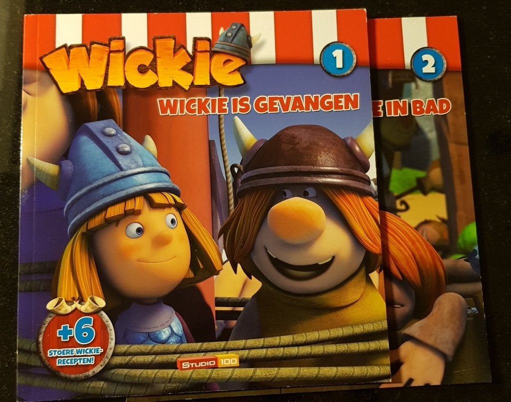 Wickie 2 stripboekjes, Boeken, Stripboeken, Meerdere stripboeken, Verzenden, Zo goed als nieuw