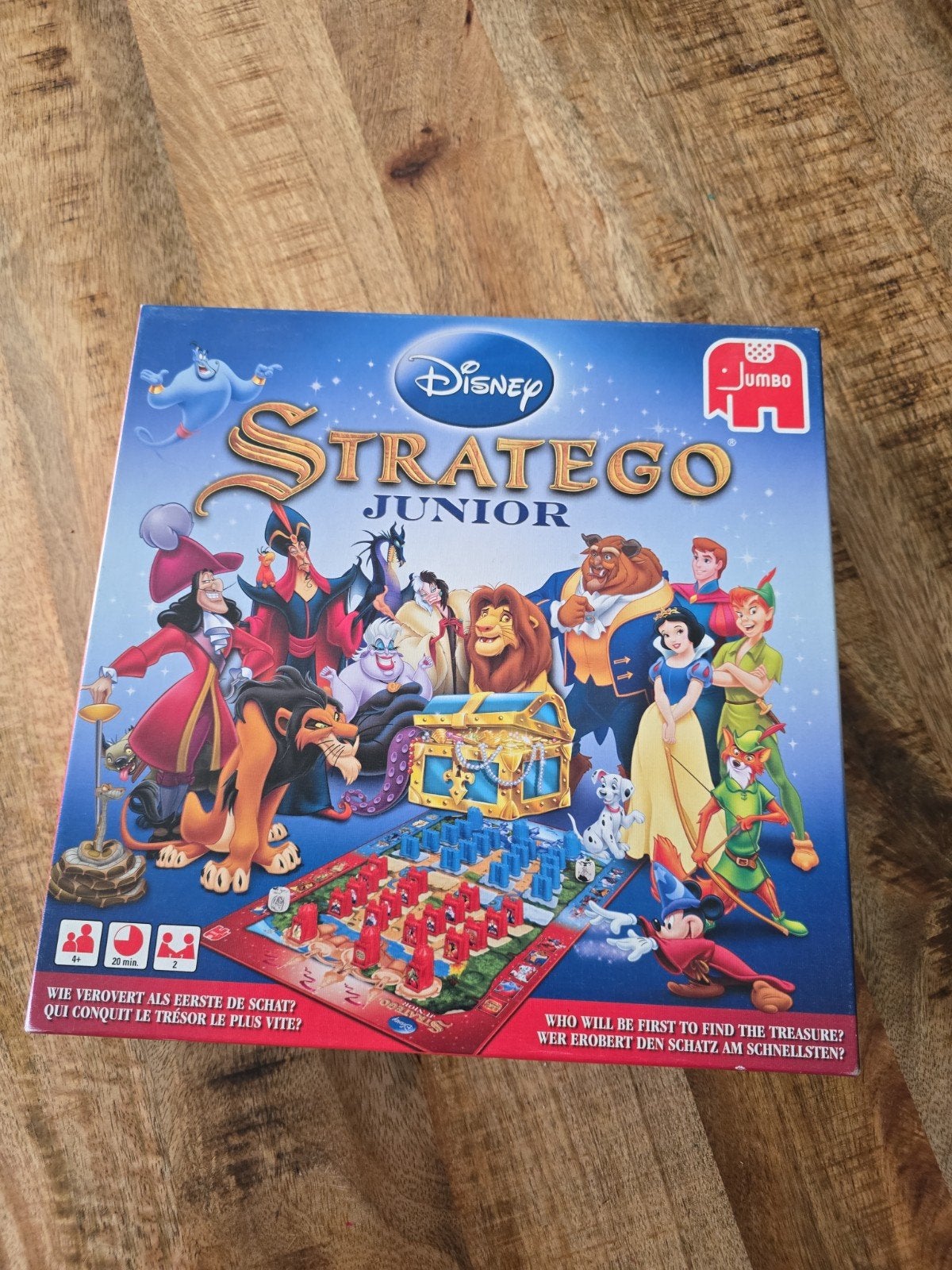 Stratego Junior Disney Bordspel - Compleet en Leuk!, Een of twee spelers, Ophalen of Verzenden, Gebruikt, Jumbo