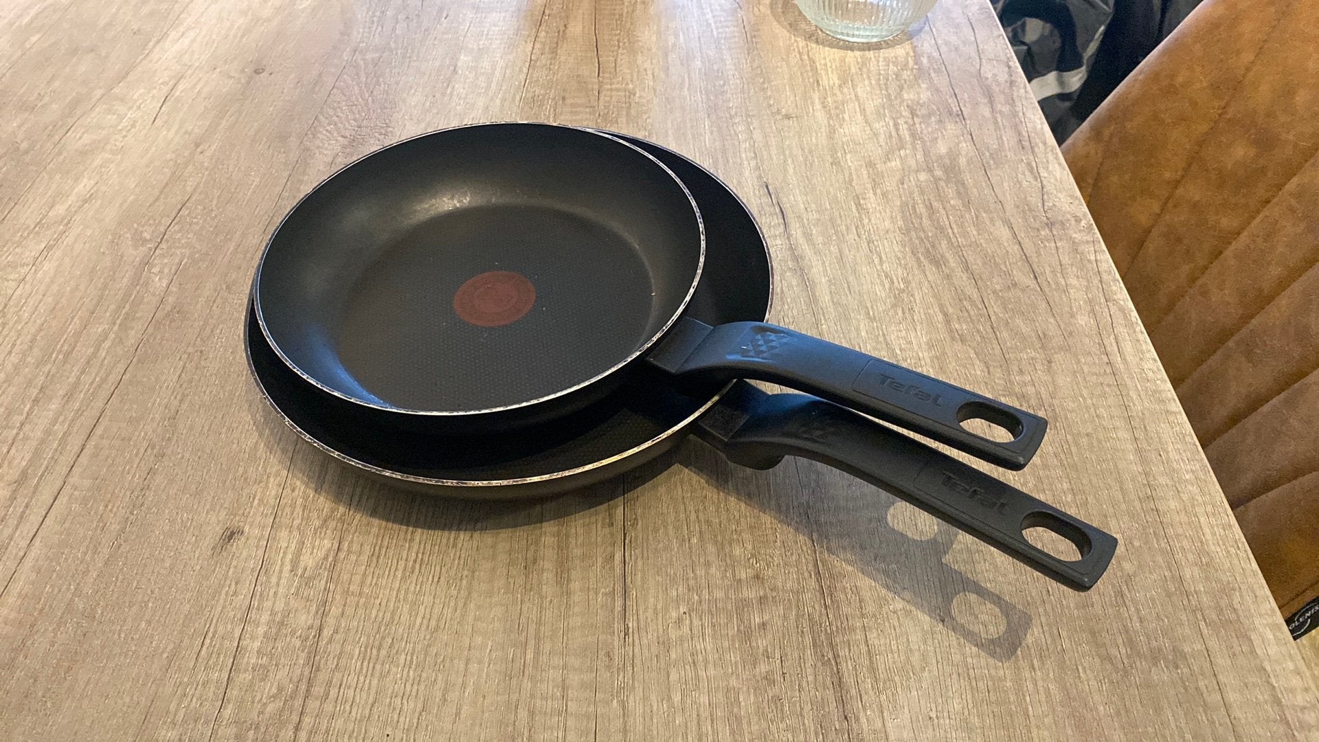 2 pans, Ophalen, Gebruikt, Overige materialen, Tefal