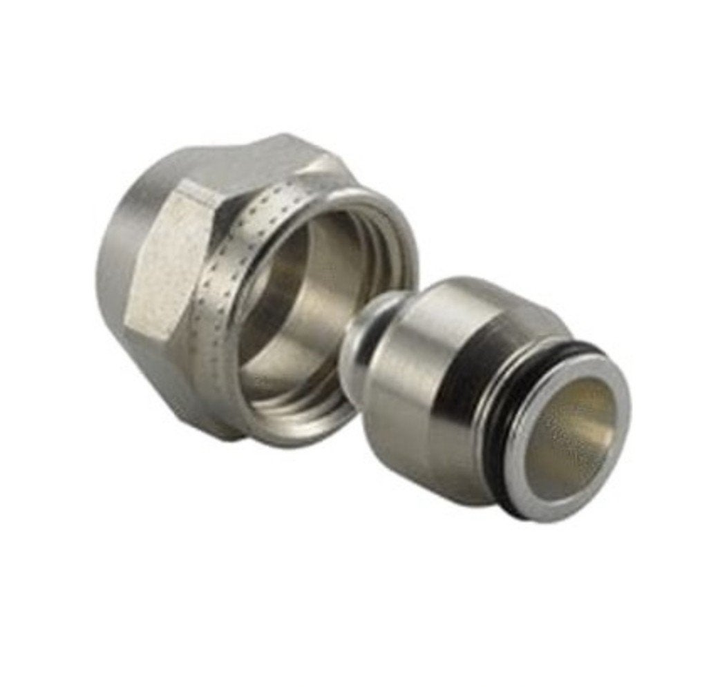 Uponor Uni-X MLC NL 16-15mm Koppeling, Ophalen of Verzenden, Nieuw, Rvs, Overige typen