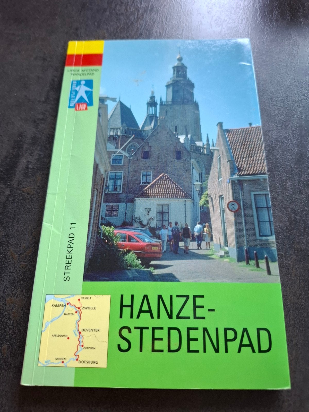 Hanzestedenpad, streekpad 11 wandelen Hanzesteden, Ophalen of Verzenden, Gelezen, Europa
