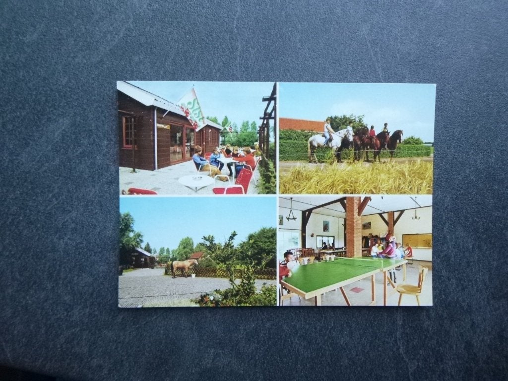 Koudekerke, ruiterkamp Dishoek/interieur 1981, Verzenden, 1980 tot heden, Noord-Brabant