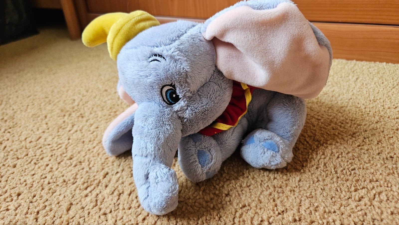 Disney knuffel Dombo, Ophalen of Verzenden, Zo goed als nieuw, Overige typen