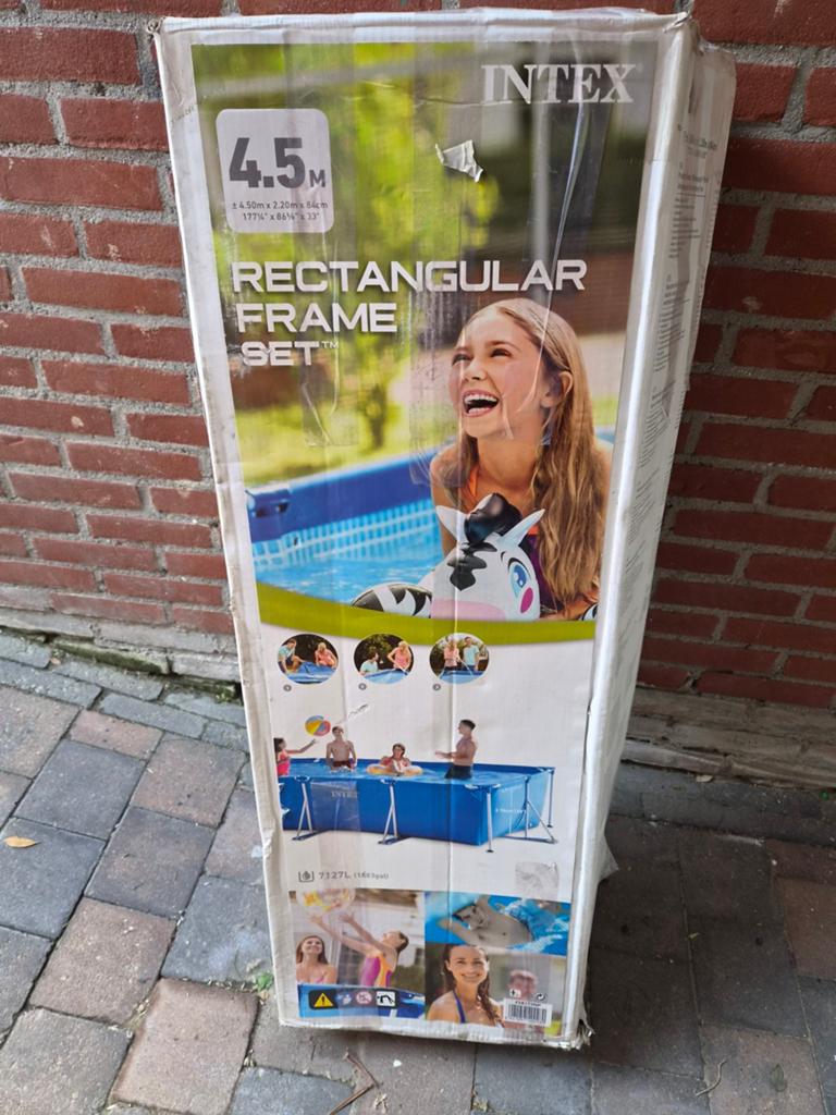 Intex zwembad, Ophalen, Rechthoekig, Opzetzwembad, Minder dan 80 cm