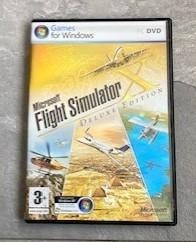 Microsoft Flight Simulator X - Deluxe Edition (qwe), 1 speler, Ophalen of Verzenden, Zo goed als nieuw, Vanaf 12 jaar