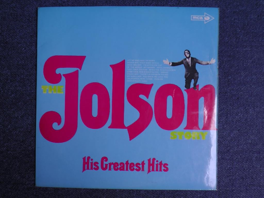 Al Jolson - Greatest hits VINYL LP, Ophalen of Verzenden, Gebruikt, Overige formaten