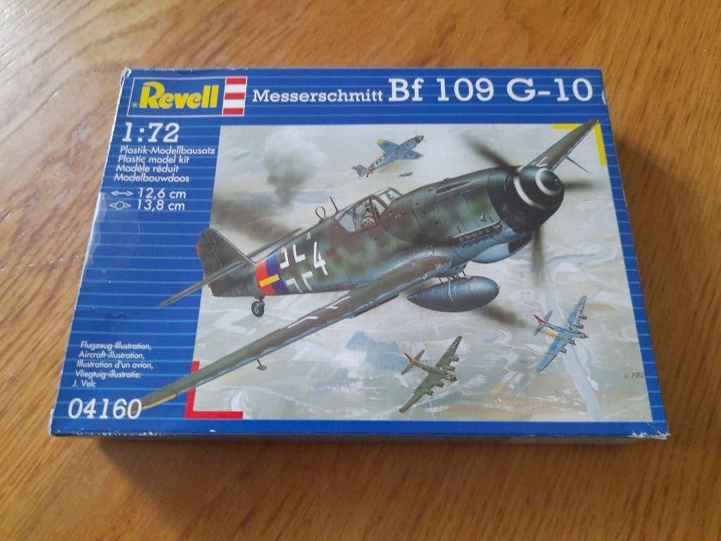 Revell Messerschmidt Bf 109 G-10, Revell, Ophalen of Verzenden, Zo goed als nieuw, Groter dan 1:72