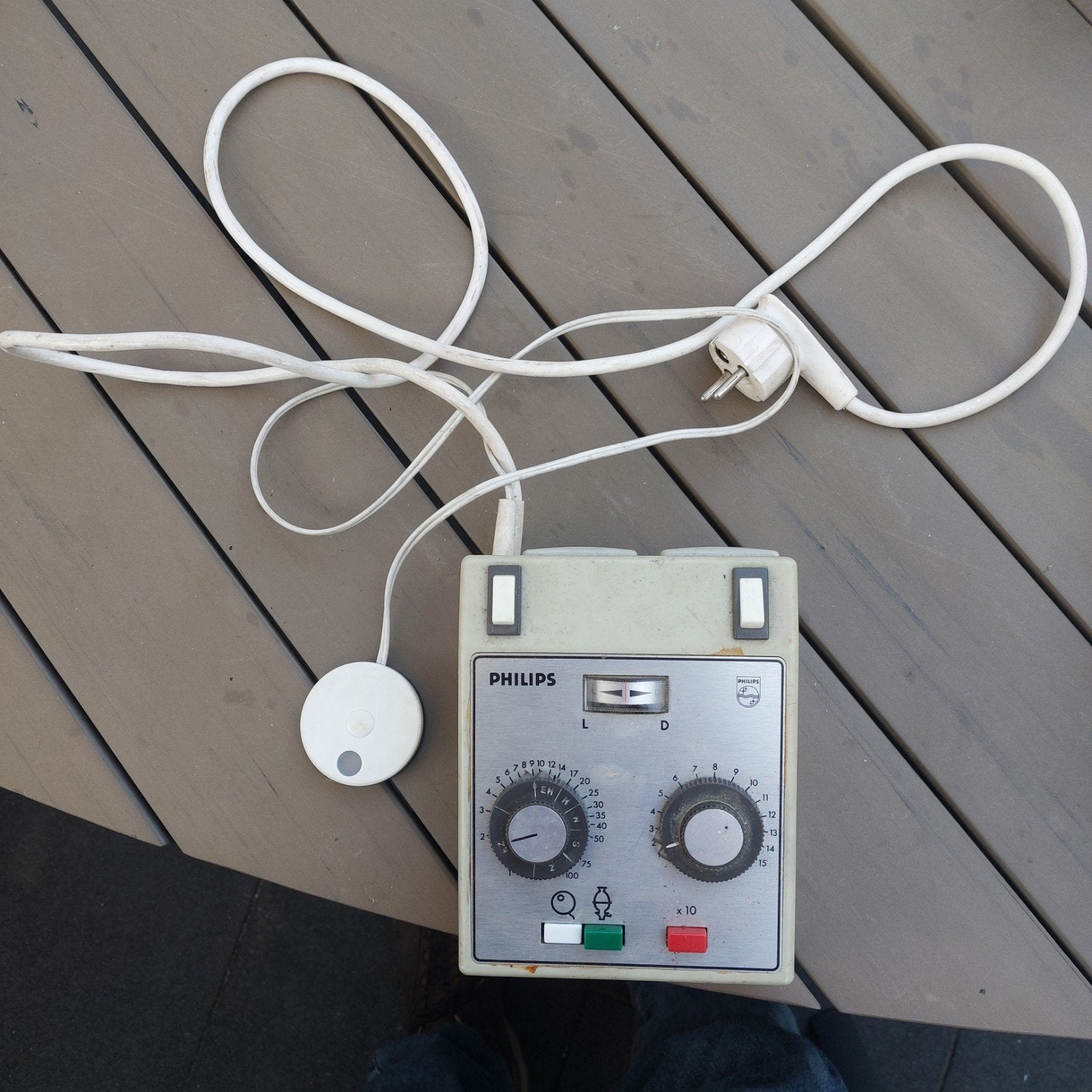 Vintage Philips PDT 021/01 Donkerkamer Timer, Ophalen