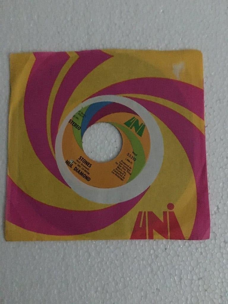single vinyl   NEIL DIAMOND – Stones / Crunchy Granola Suite, Verzenden, Gebruikt, Pop