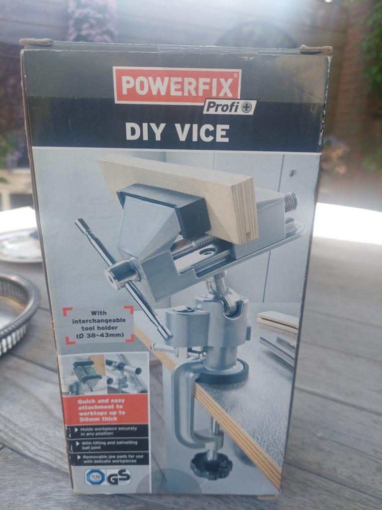 POWERFIX Profi DIY Bankschroef - Universeel & Nieuw, Ophalen of Verzenden, Nieuw