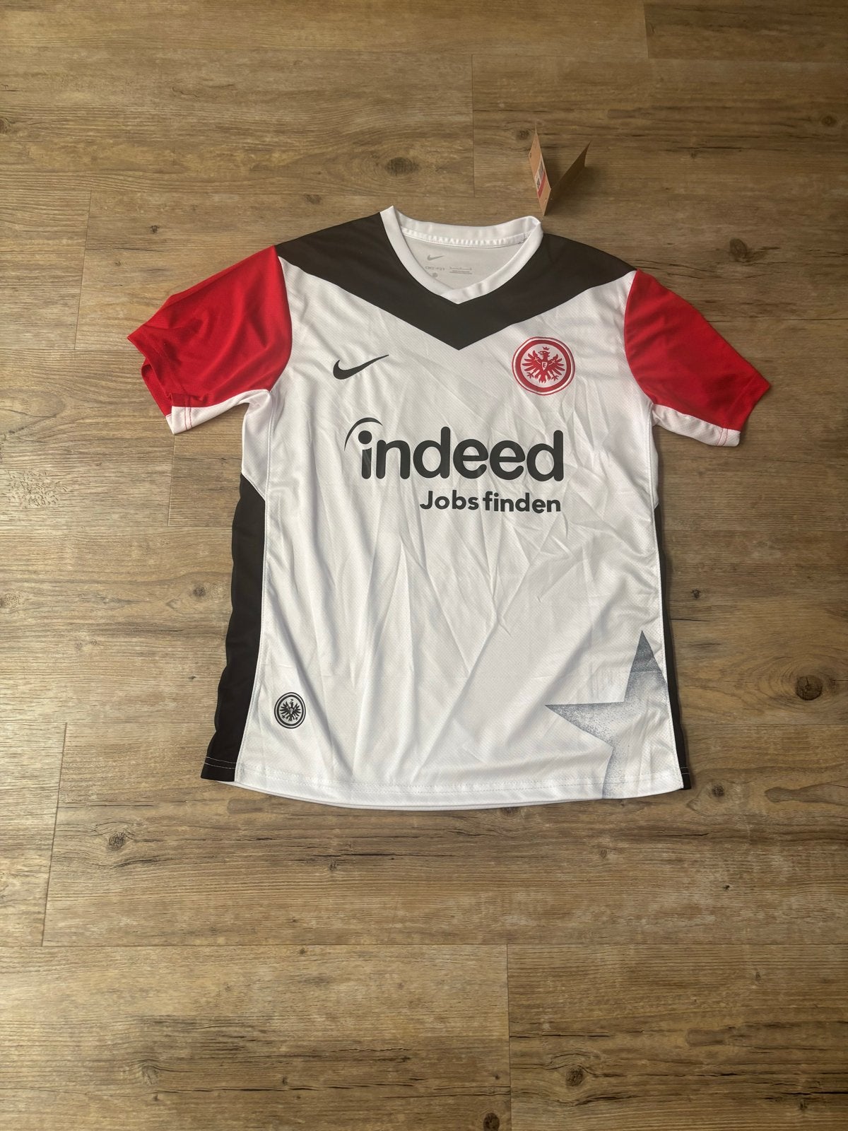 Ekitike shirt Eintracht Frankfurt 24/25 - Maat L, Maat 52/54 (L), Wit, Nieuw, Ophalen of Verzenden