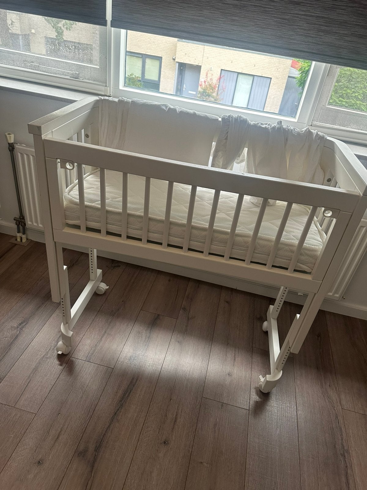 Co sleeper Troll / aanschuifbed / cosleeper, Kinderen en Baby's, Ophalen, Zo goed als nieuw, Wieg