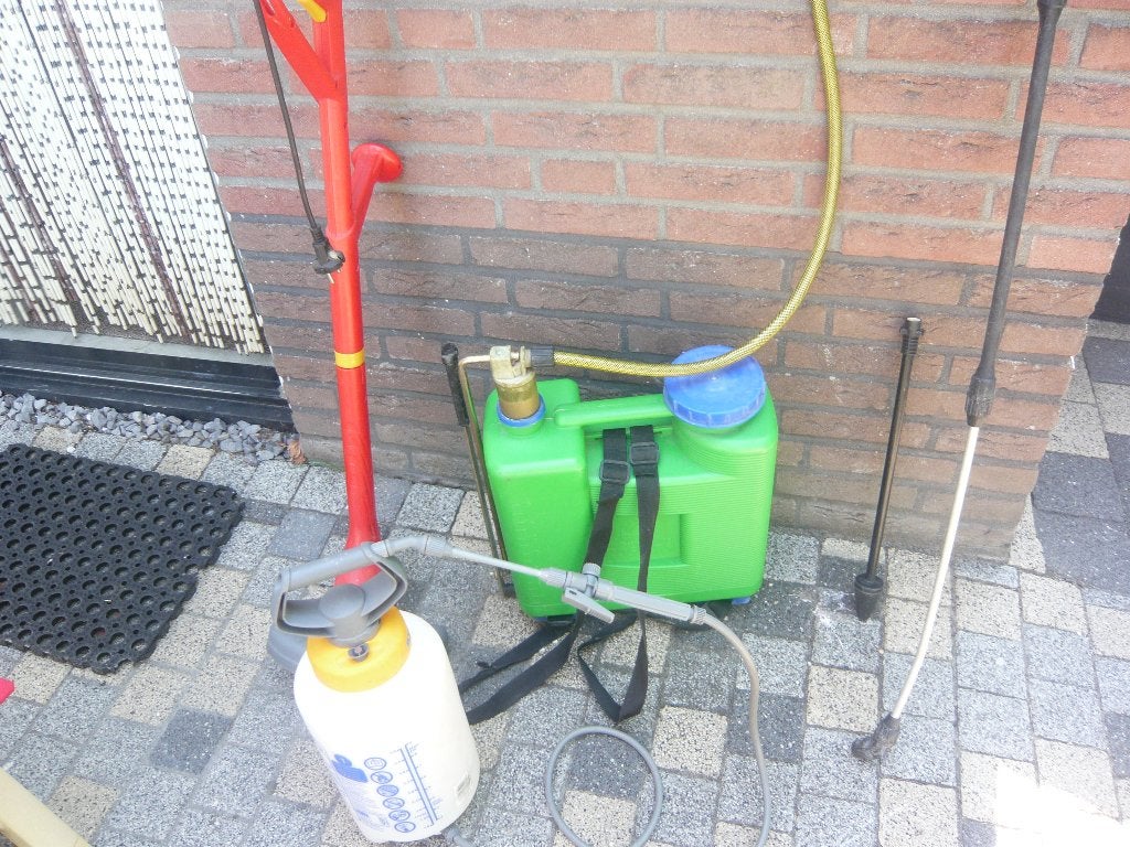 Drukspuit; Grastrimmer; Rugspuit, Ophalen, Zo goed als nieuw, Overige soorten, Wolf-Garten
