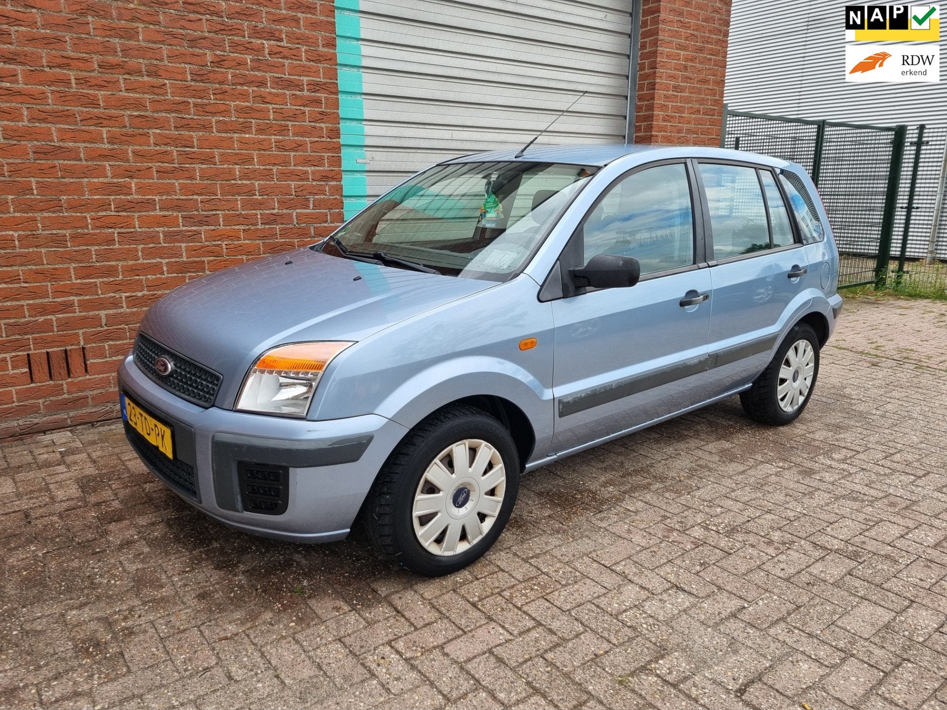 Ford Fusion 1.4-16V Comfort 5-Drs Airco! Bj:2006 NAP!, Auto's, Voorwielaandrijving, 15 km/l, Origineel Nederlands, Bedrijf