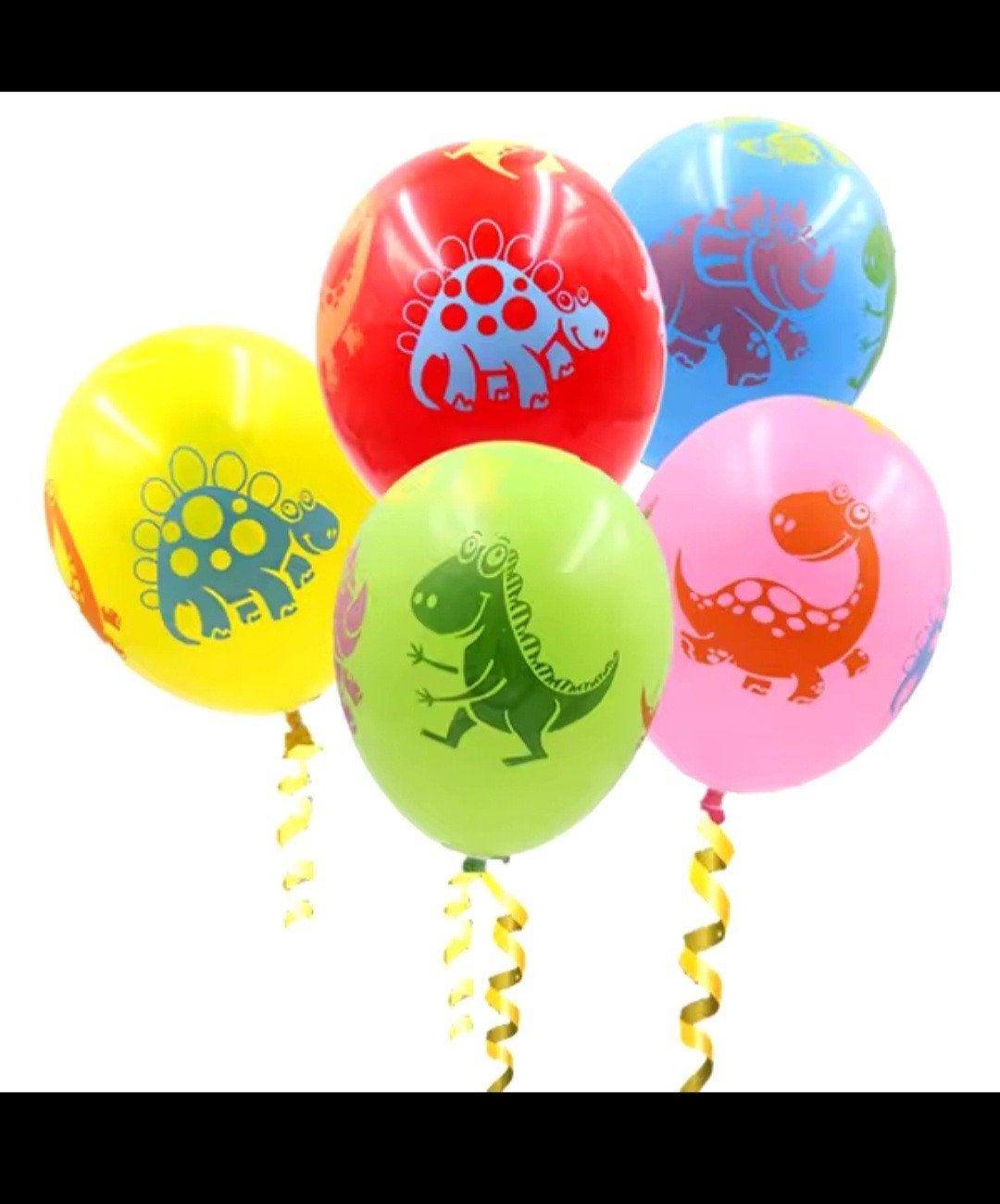 Dinosaurus Ballonnen - Set van 10 stuks voor Feestjes, Ophalen of Verzenden