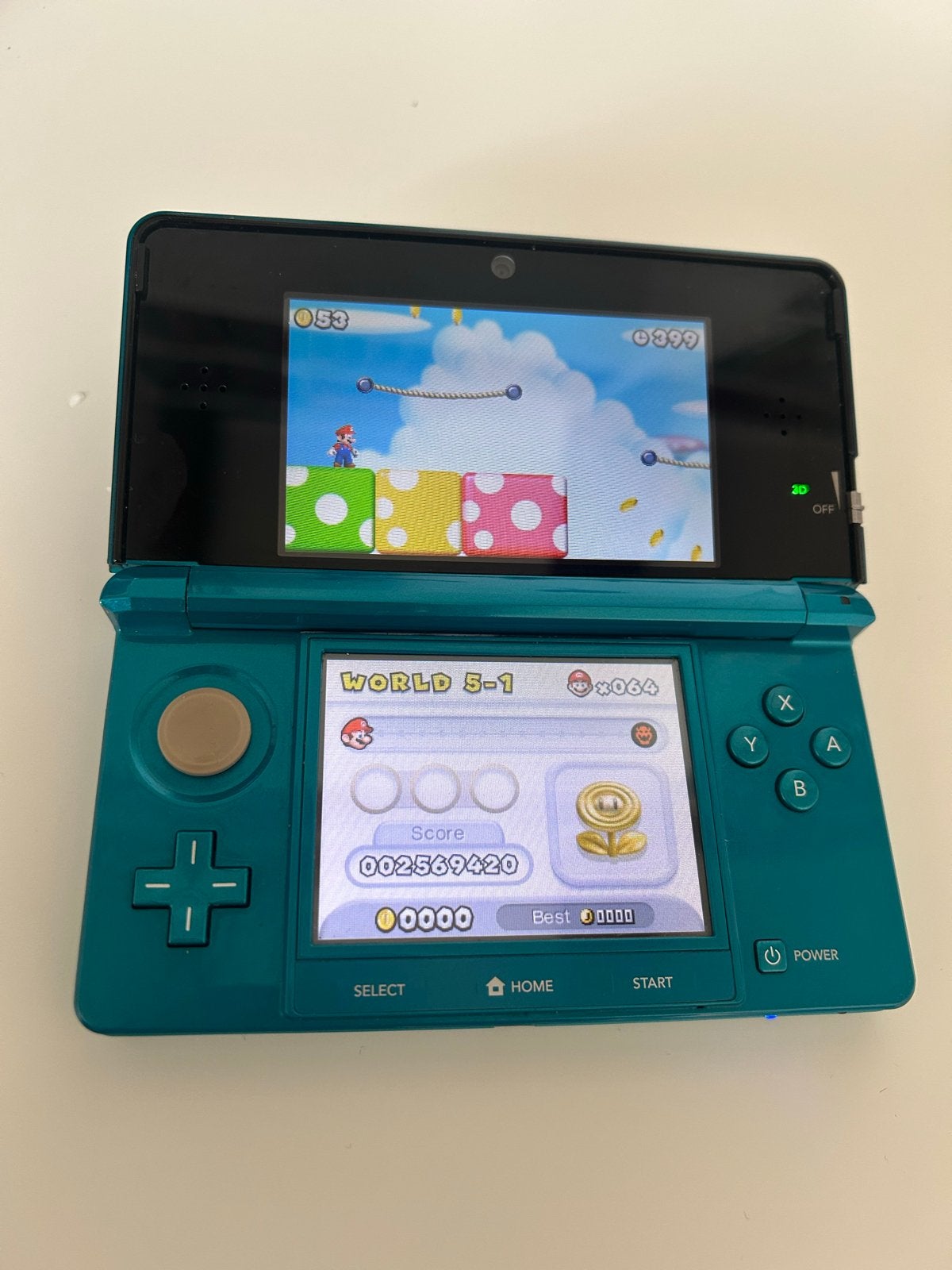 Nintendo 3DS + 8 Topgames | Compleet en Werkt Perfect | €150, Met games, Blauw, Ophalen of Verzenden, 3DS