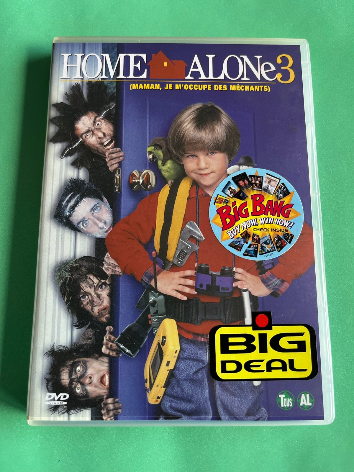 Home Alone 3 - DVD, Nederlands, Ophalen of Verzenden, Vanaf 6 jaar, Gebruikt