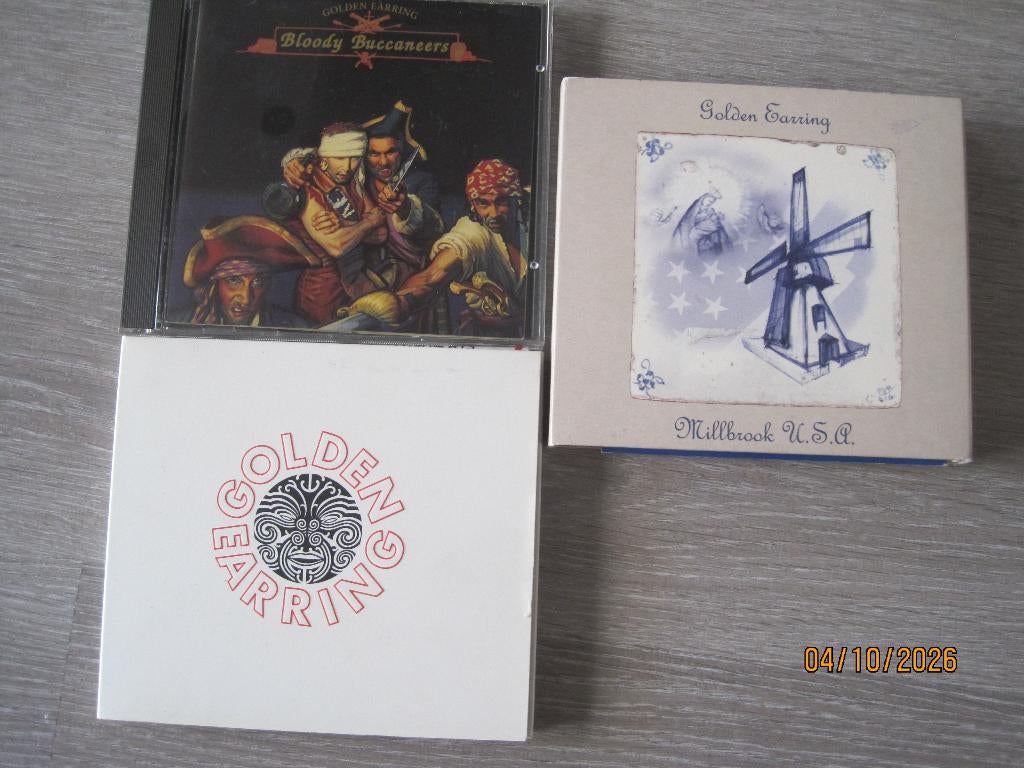 Golden Earring  -  4 CD's, Verzenden, Gebruikt, Poprock