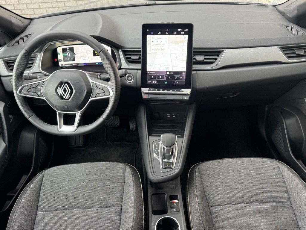 Renault Captur 1.6 E-Tech Full Hybrid 145 Techno | Achteruit, Auto's, Renault, 1345 kg, Gebruikt, Met garantie (alle), Parkeersensor