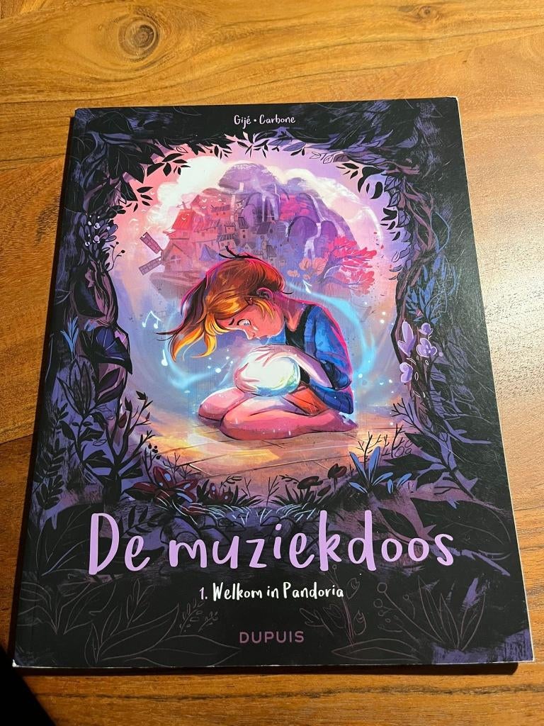 De Muziekdoos – Welkom In Pandoria, Eén stripboek, Ophalen of Verzenden, Zo goed als nieuw