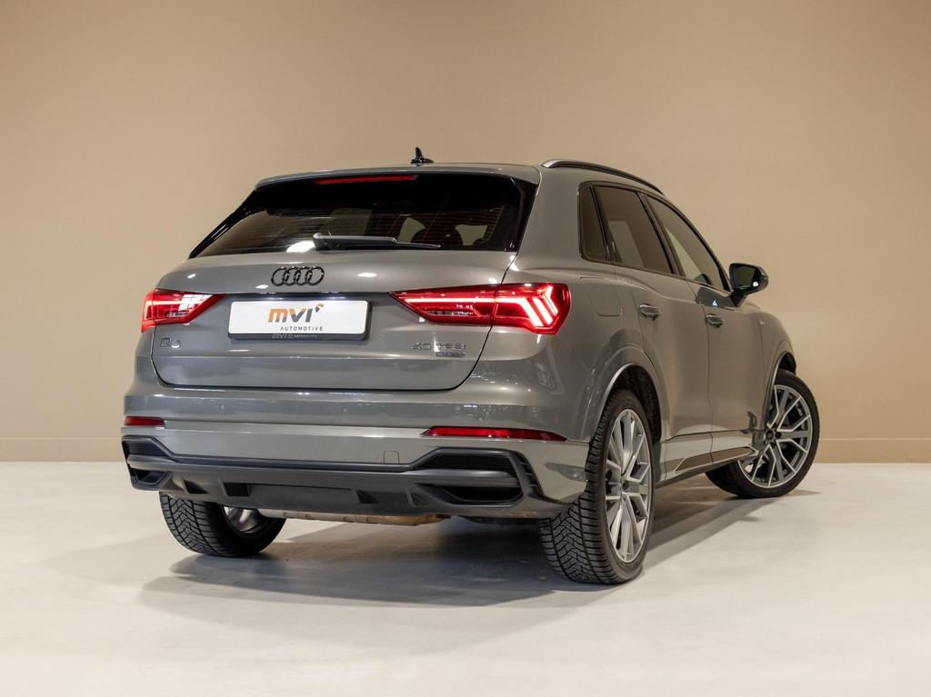 Audi Q3 40 TFSI quattro S Line edition one / 190pk / Trekhaa, Auto's, Gebruikt, Leder, Bedrijf, Vierwielaandrijving