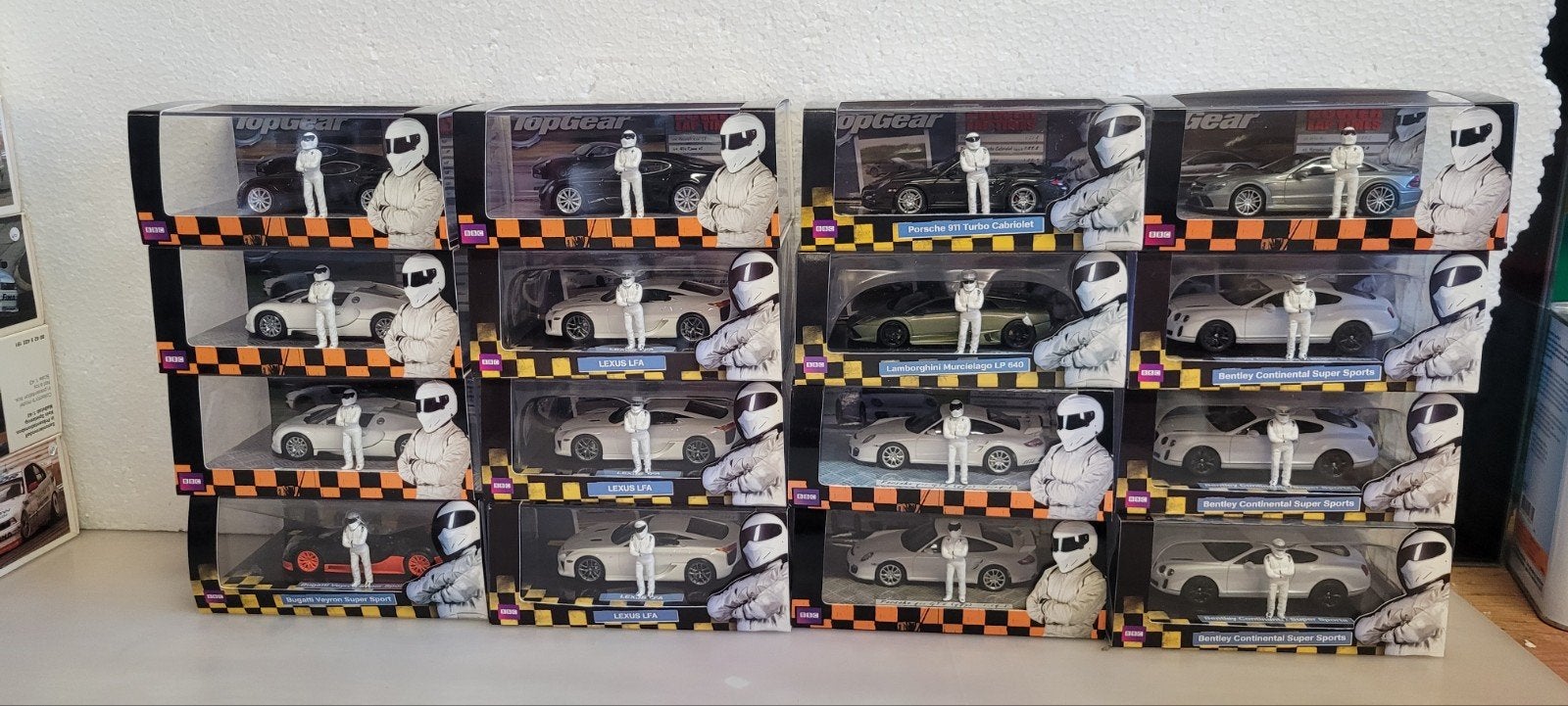 Minichamps Top Gear Power Laps modellen met The Stig figuur, Hobby en Vrije tijd, Modelauto's | 1:43, Ophalen of Verzenden, Zo goed als nieuw