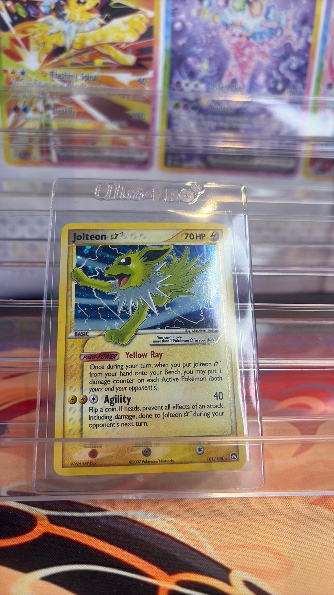 Jolteon goldstar, Ophalen, Zo goed als nieuw