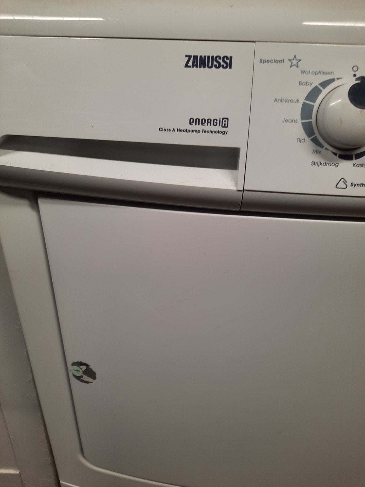 zeer nette en goed werkende zanussi warmte pomp droger, Witgoed en Apparatuur, Wasdrogers, 6 tot 8 kg, Ophalen of Verzenden, Zo goed als nieuw