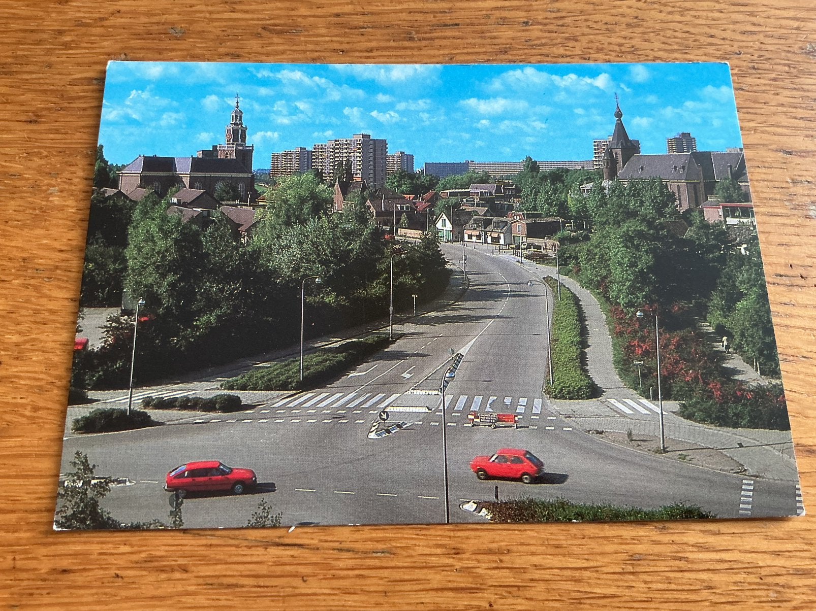 O446 Zoetermeer Panorama Citroën Fiat, Ophalen of Verzenden, 1960 tot 1980, Zuid-Holland