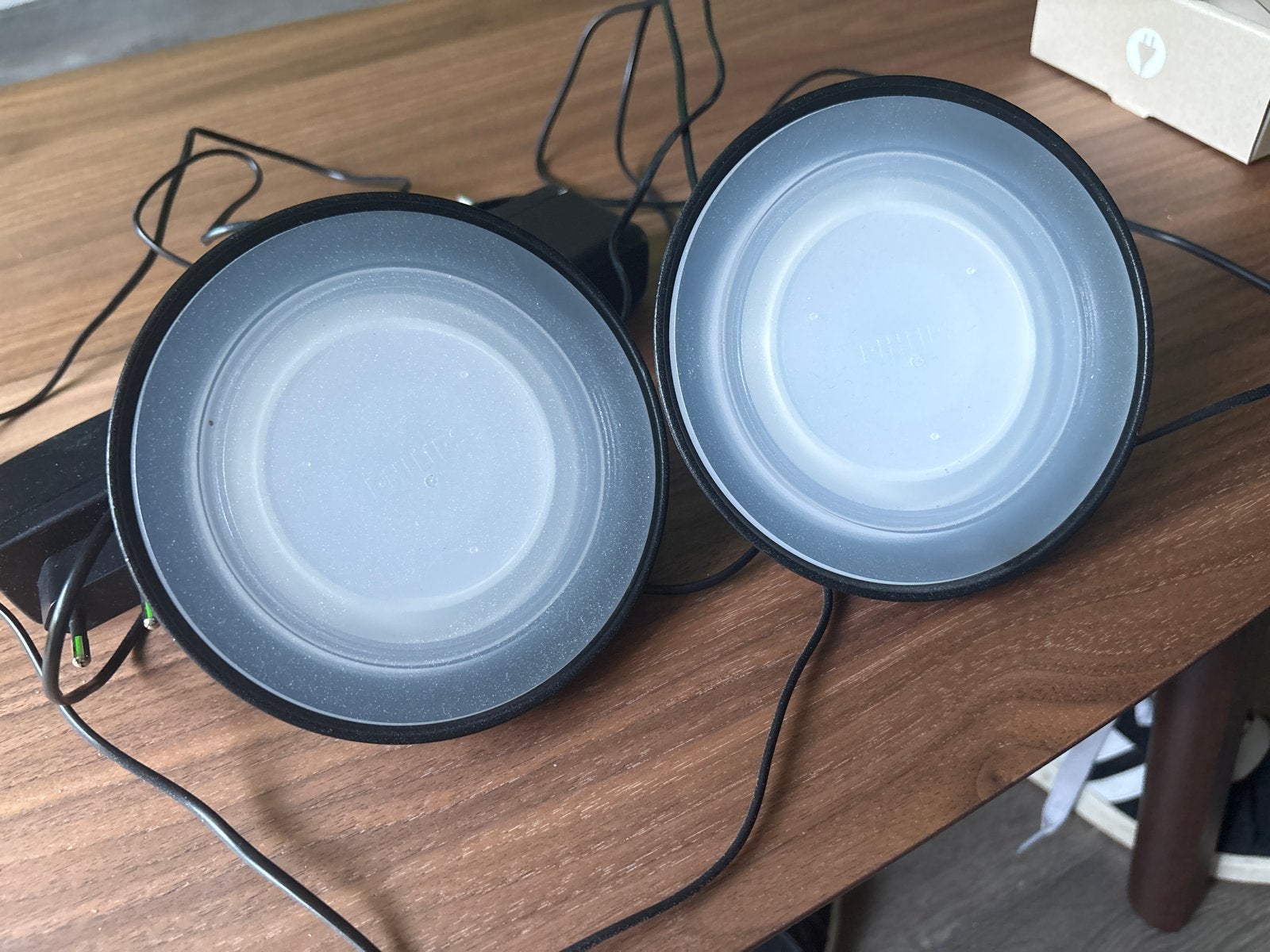 Philips LivingColors LED-lampen - Set van 2, Ophalen, Gebruikt, Philips, Meerkleurig