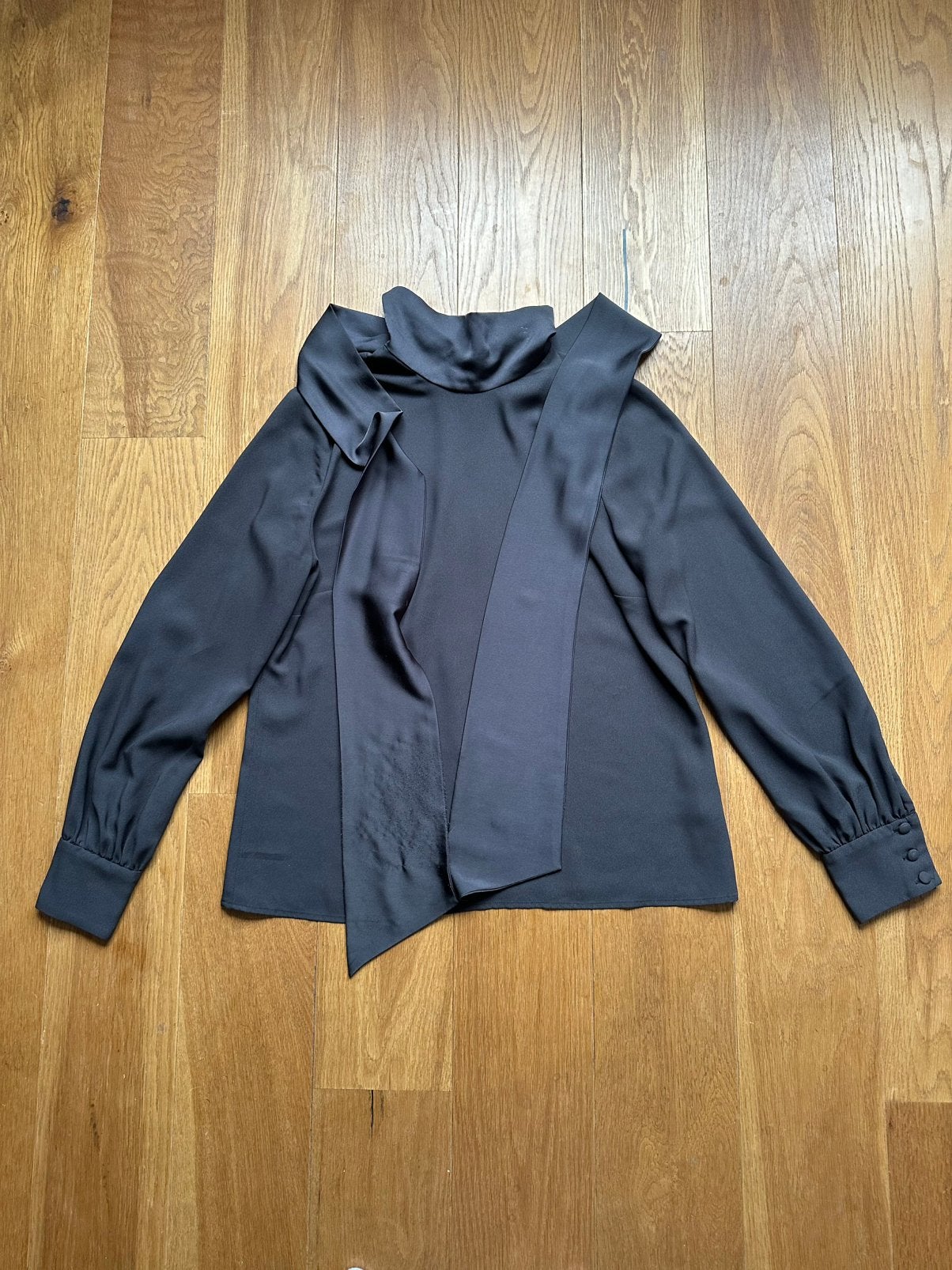 LaDress blouse, Ophalen of Verzenden, Zo goed als nieuw, Maat 46/48 (XL) of groter, Grijs